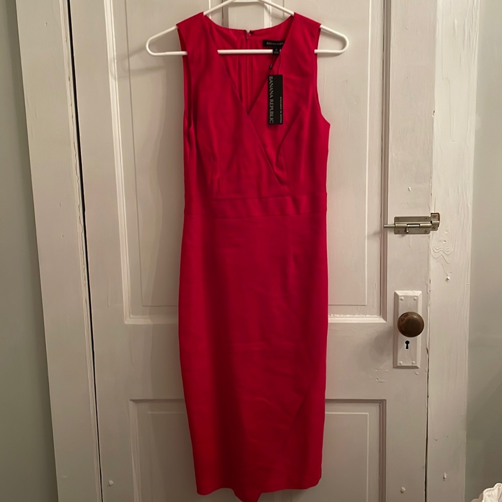 NWT Banana Republic dress with asymmetric skirt